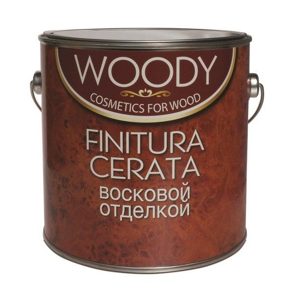 Средство деревозащитное ROSSETTI Woody Finitura Cerata база 2,5л сосна, арт.11609