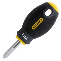 Отвертка крестовая STANLEY Fatmax 6,0х30мм PH2 укороченная