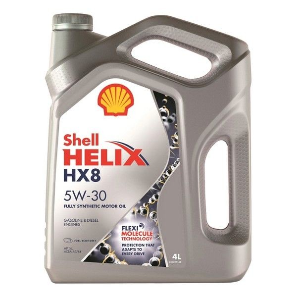 Масло моторное SHELL Helix HX8 5W30, 4 л