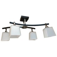 Люстра потолочная Jupiter Lighting Coba 4х60Вт Е27 стекло металл