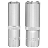 Головка торцевая THORVIK 1/2" 19мм удлиненная