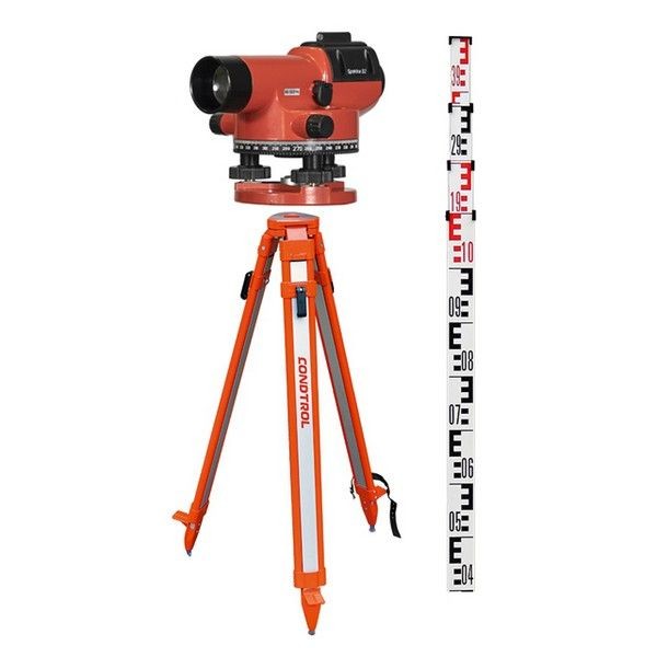 Нивелир оптический CONDTROL Spektra 32X + рейка TS3M 3м + штатив S6-2