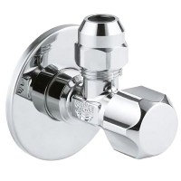 Вентиль угловой GROHE 22029000 с рукояткой 1/2" хром