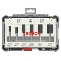 Набор пазовых фрез BOSCH 6мм 6шт