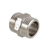 Ниппель резьбовой VALTEC 1/2" НР латунь