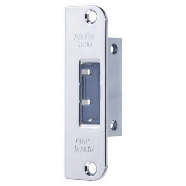 Ответная планка ABLOY 4690 Fe/Cr для финских дверей хром