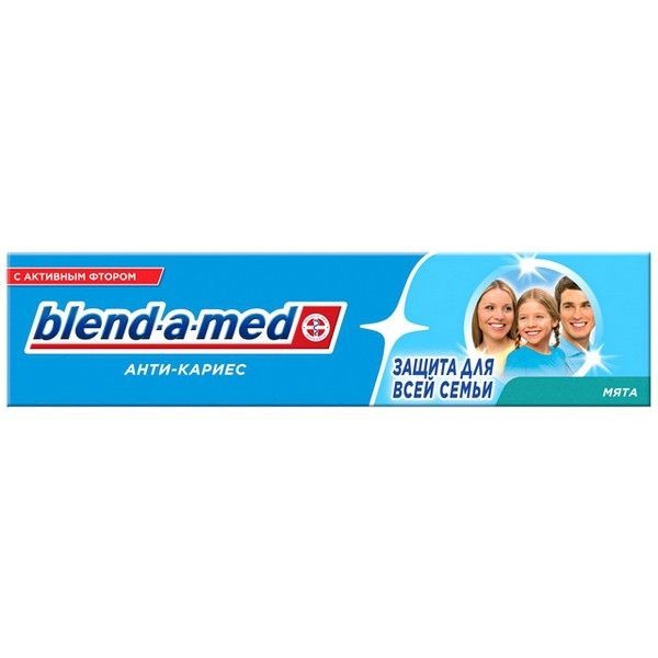 Паста зубная BLEND-A-MED Анти Кариес Мята 100мл