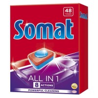 Таблетки для ПММ SOMAT All in 1 48шт