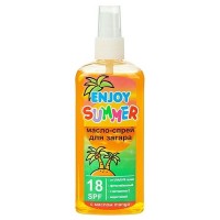 Масло для загара ENJOY SUMMER SPF18 100мл