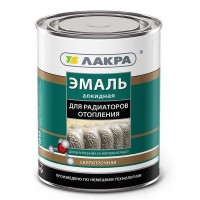 Эмаль алкидная ЛАКРА для радиаторов 0,9кг белая, арт. 90003022890