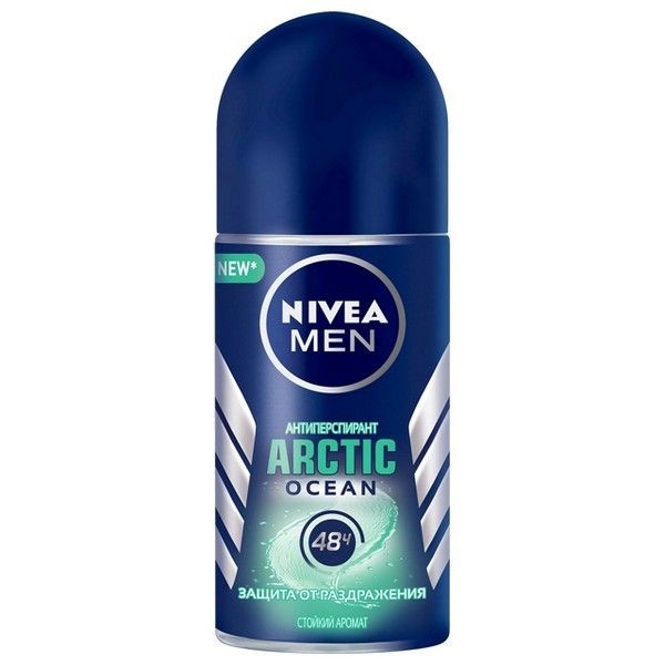 Дезодорант NIVEA Men Arctic Ocean ролик 50мл мужской