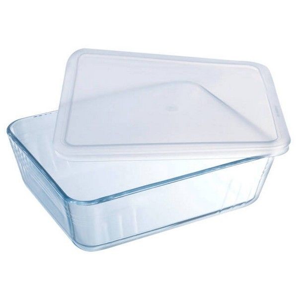 Форма для запекания PYREX Cook Freez 25x19x8см 2,6л с крышкой прямоугольная жаропрочное стекло