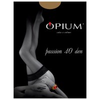 Чулки OPIUM Passion 40 den 2 nero