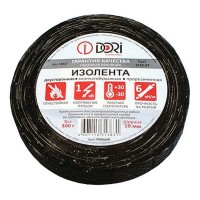 Изолента ХБ DORI 19мм двусторонняя 300гр 20м черный