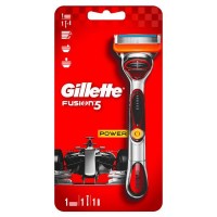 Станок для бритья GILLETTE Fusion Power Red + 1 кассета