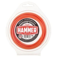 Леска для триммеров HAMMER Star, 2 мм, 15 м, звезда