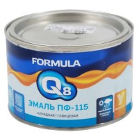 Эмаль Q8 Formula ПФ-115 0,4кг белая, арт.ЭК000133190