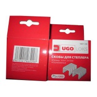 Скобы для степлера UGO LOKS 057 12мм 1000шт