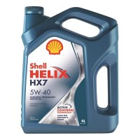 Масло моторное SHELL Helix HX7 5W40, 4 л