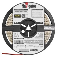 Лента светодиодная LED NAVIGATOR 9.6Вт IP20 12В