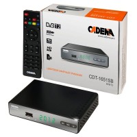 Тв-тюнер цифровой CADENA CDT-1651SB