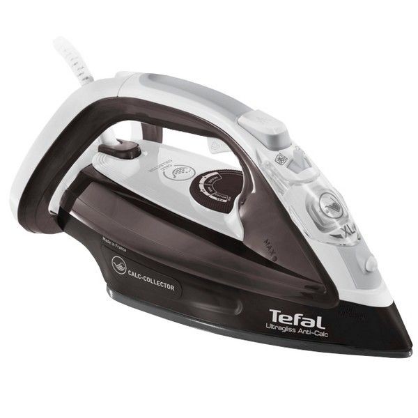 Утюг TEFAL FV4963E0 2500Вт 170г/мин керамика белый, черный