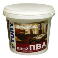 Клей TURY ПВА UNIVERSAL 1кг, арт.клей ПВА унив 1к