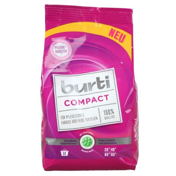 Порошок стиральный BURTI Compact 1,1кг