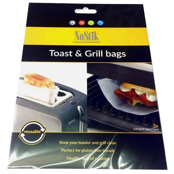 Набор пакетов для тостов NOSTICK Toast&Grill bags 2шт 16х17,5см