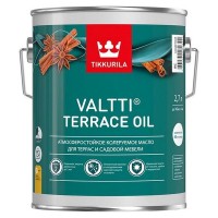 Масло для террас TIKKURILA Valtti Terrace Oil EC 2,7л бесцветное, арт.700010364