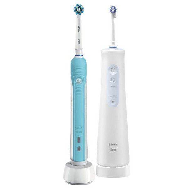 Набор зубной ORAL-B SmartSmile 510 зуб.щетка Pro1+ирригатор Aquacare 4