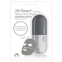 Маска для лица DR.SMART Silver, для ровного, цвета и молодости кожи, 25 мл