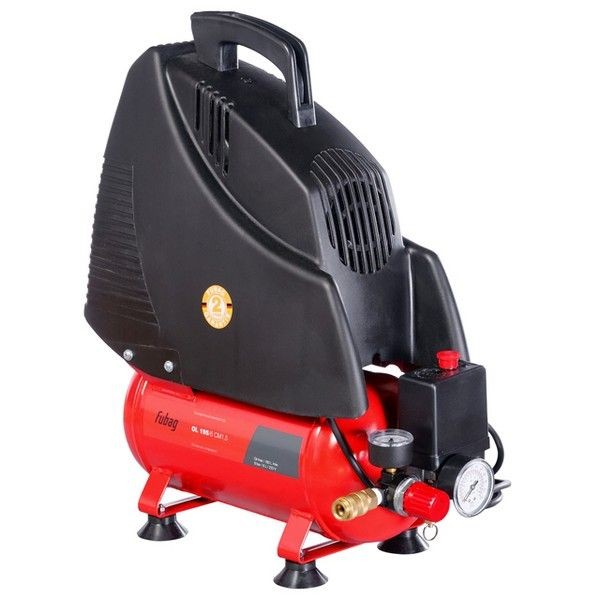 Компрессор FUBAG OL 195/6 CM1,5 1100Вт 180л/мин 6л