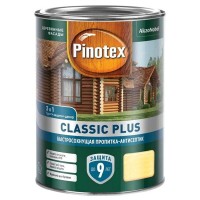 Средство деревозащитное PINOTEX Classic Plus 0,9л ель натуральная, арт.5479950