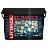 Затирка для швов LITOKOL Starlike Evo 1-15мм 2,5кг какао, арт. S.230/2,5