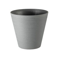 Кашпо Re-Pot Hoop Round Self Watering 11,8л d30см h28см серый пластик