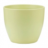 Кашпо керамическое Light Green 0,5л d11см h9см желтый