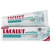 Паста зубная LACALUT Sensitive White снижение чувствительности и бережное отбеливание, 75 мл