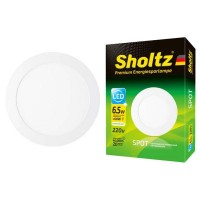 Светильник встраиваемый SHOLTZ Pollux 6,5Вт LED 520Лм 4200К 120мм белый