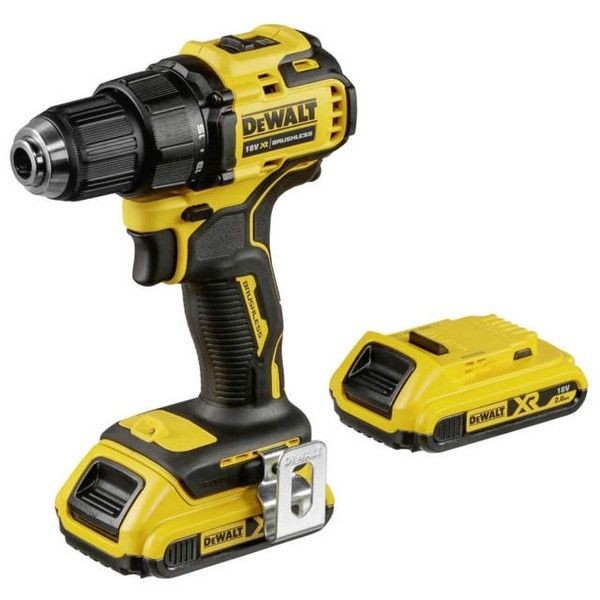 Дрель-шуруповерт DEWALT DCD708D2T-QW 18В Li-lon 2Ач 2 аккумулятора