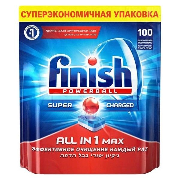 Таблетки для ПММ FINISH All in1 Max 100шт