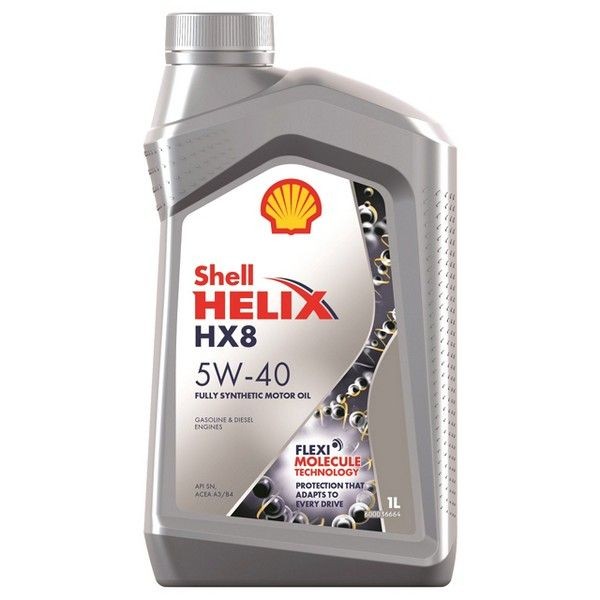 Масло моторное SHELL HX8 5W40, 1 л