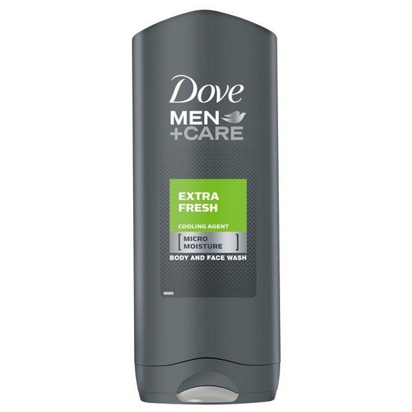 Гель для душа DOVE MC Extra Fresh 400мл мужской