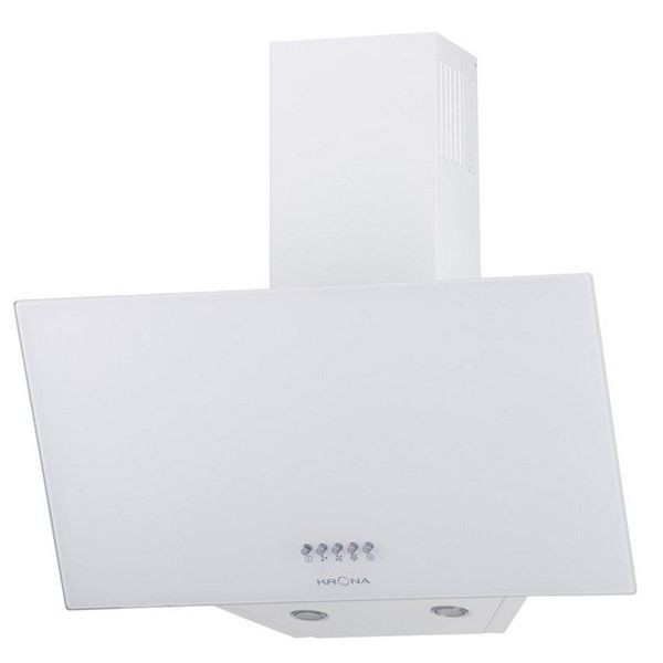Вытяжка KRONA HELGA 600 WHITE наклонная 59,5х59,7х87,7х34,5 см, белая