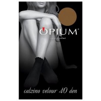 Носки OPIUM Calzino velour 40den bronzo