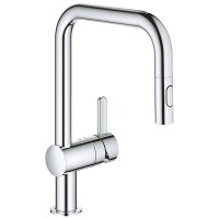 Смеситель для кухни GROHE Flair выдвижной излив хром