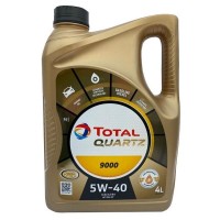 Масло моторное TOTAL Quartz, 9000 5W40, 4 л