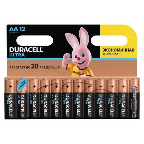 Батарейка DURACELL LR6 АА Ultra Power блистер 12шт