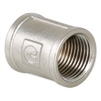 Муфта резьбовая VALTEC 1/2" ВН латунь