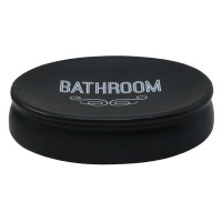 Мыльница VITARTA Bathroom black керамика черный